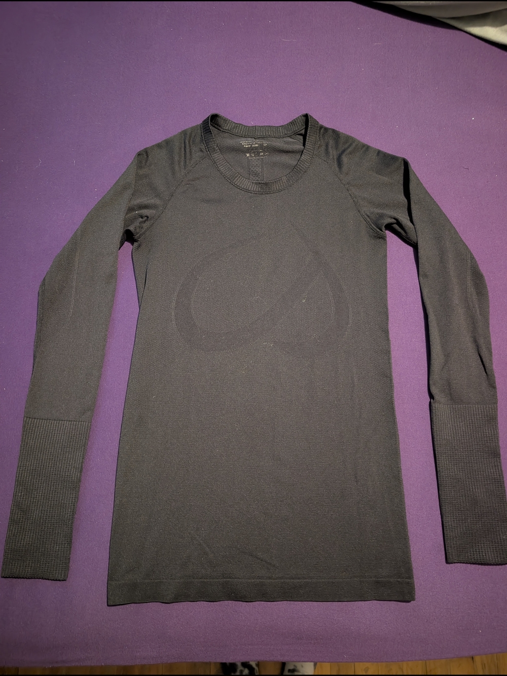 Pearl Izumi Black Long Sleeve Base Layer Top